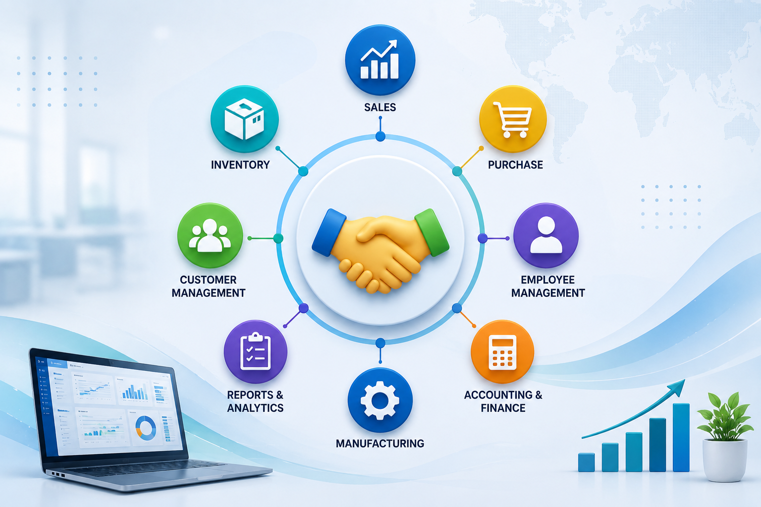 How ERP Software Simplifies Business Operations on One Platform