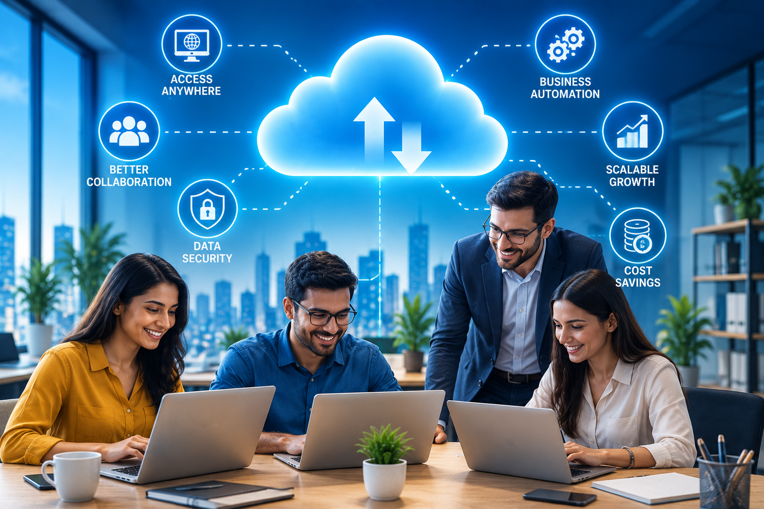How Cloud-Based Software Helps Businesses Work Smarter and Grow Faster