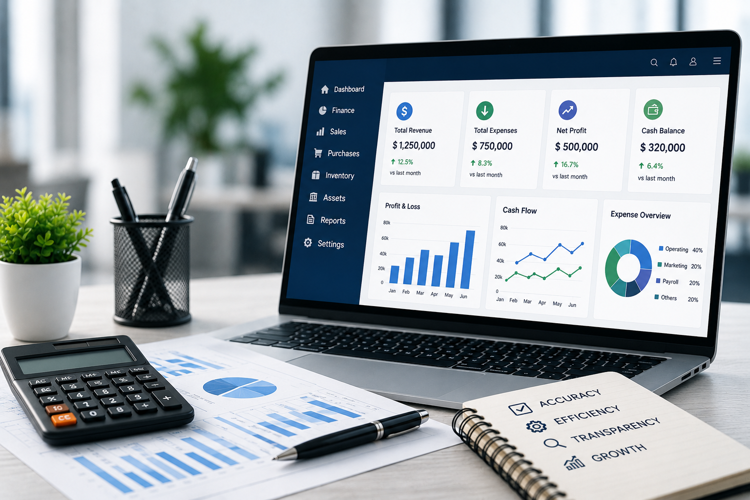 The Role of ERP in Financial Management and Accounting