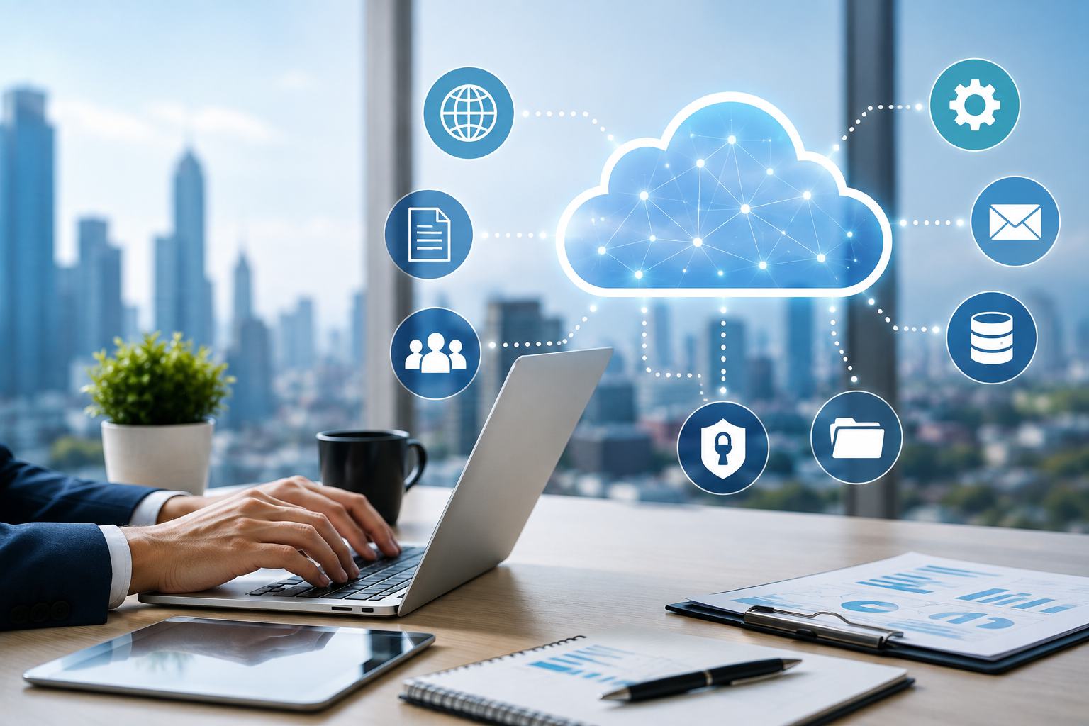 How Cloud-Based Business Applications Improve Productivity