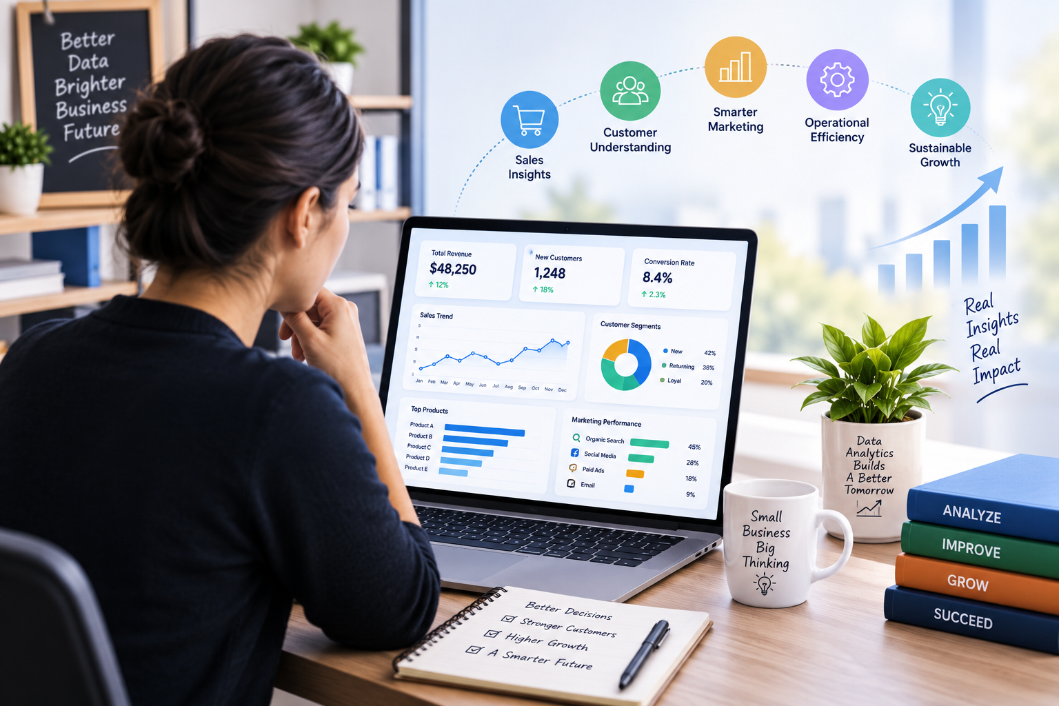 How Data Analytics Helps Small Businesses Make Smarter Decisions