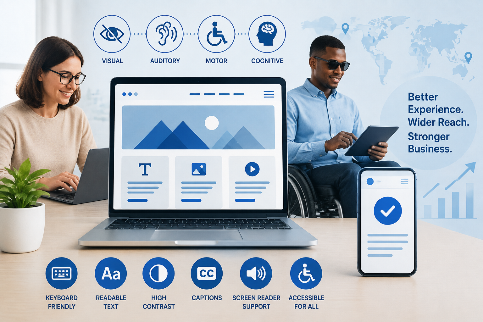 How Website Accessibility Improves User Experience and Business Reach
