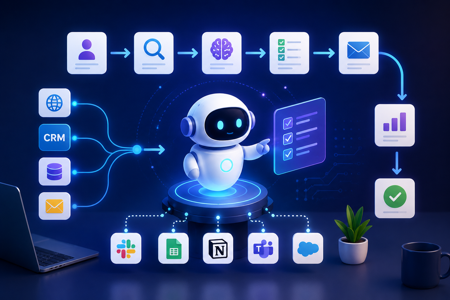 How AI Agents Can Automate Multi-Step Business Workflows