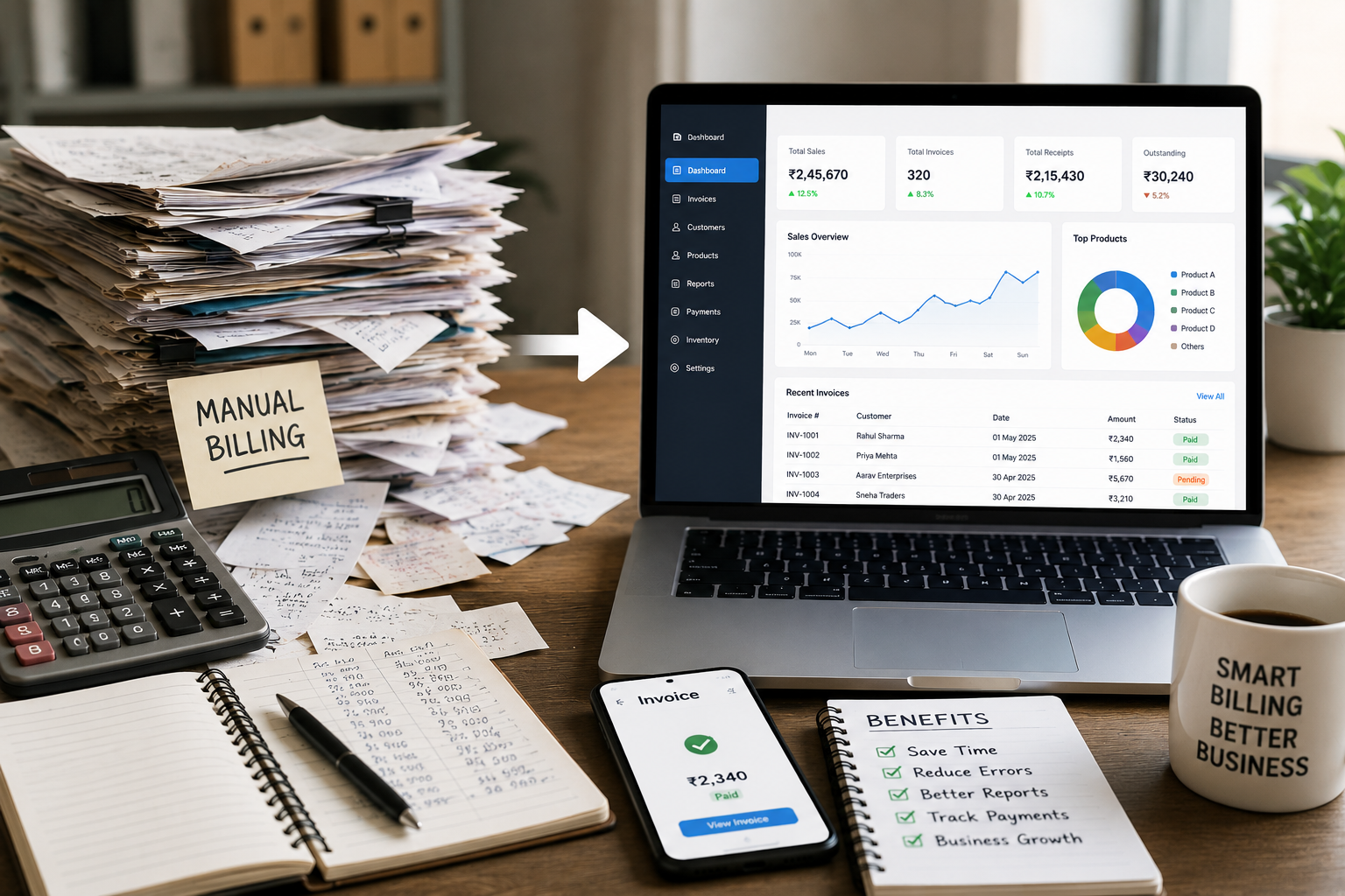 7 Signs Your Business Has Outgrown Manual Billing