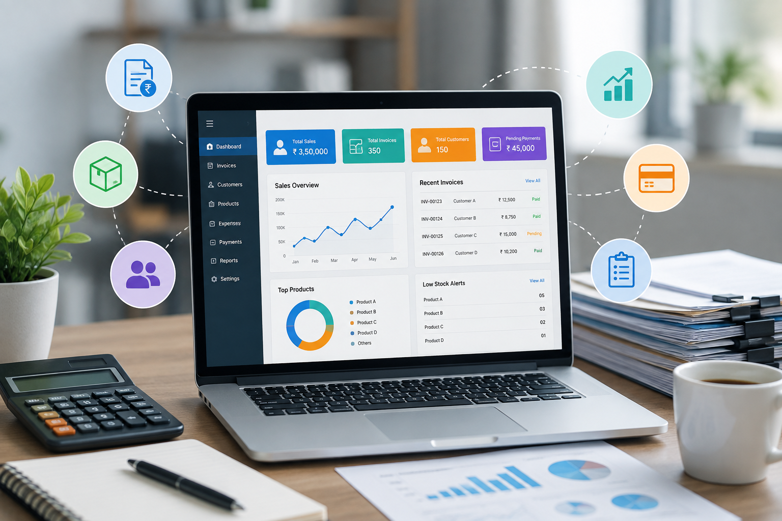 How Billing Software Helps Businesses Reduce Administrative Work