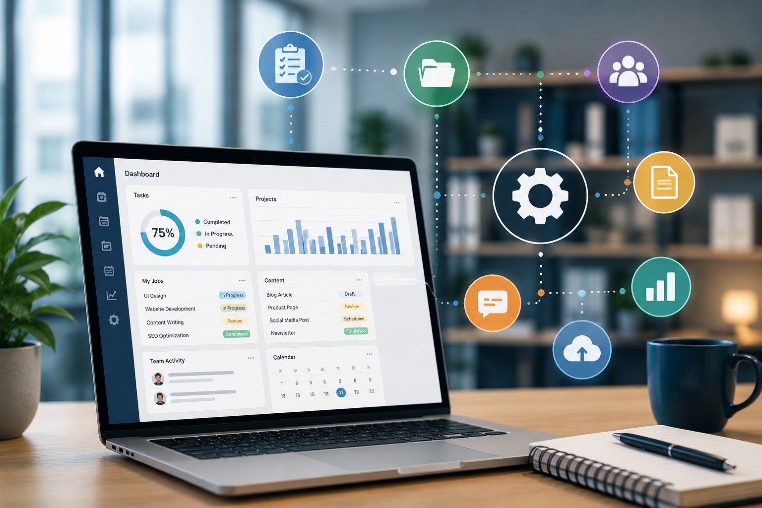 Managing Jobs, Projects, and Digital Content: A Smarter Approach for Businesses