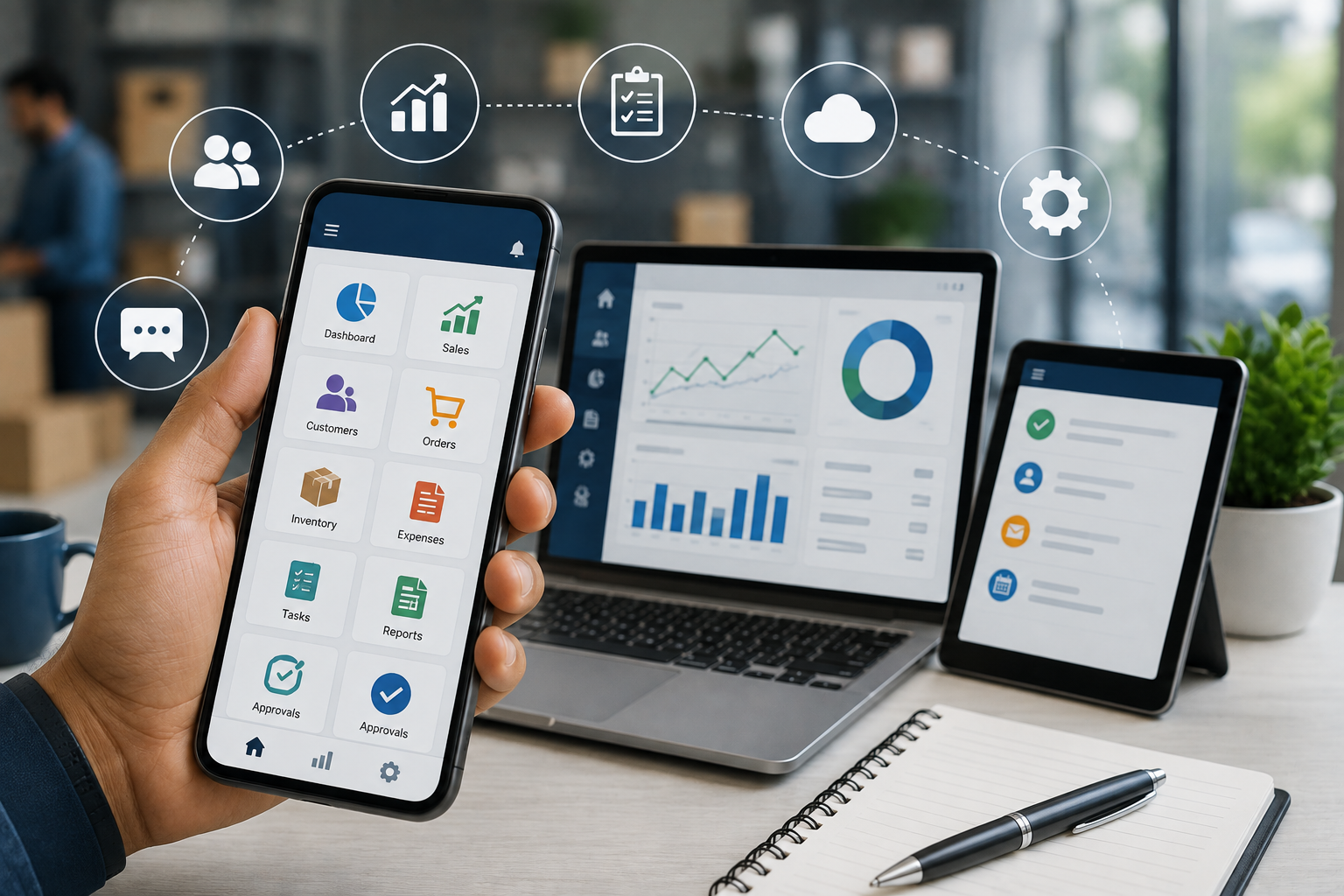 How Mobile-Friendly Business Software Improves Productivity