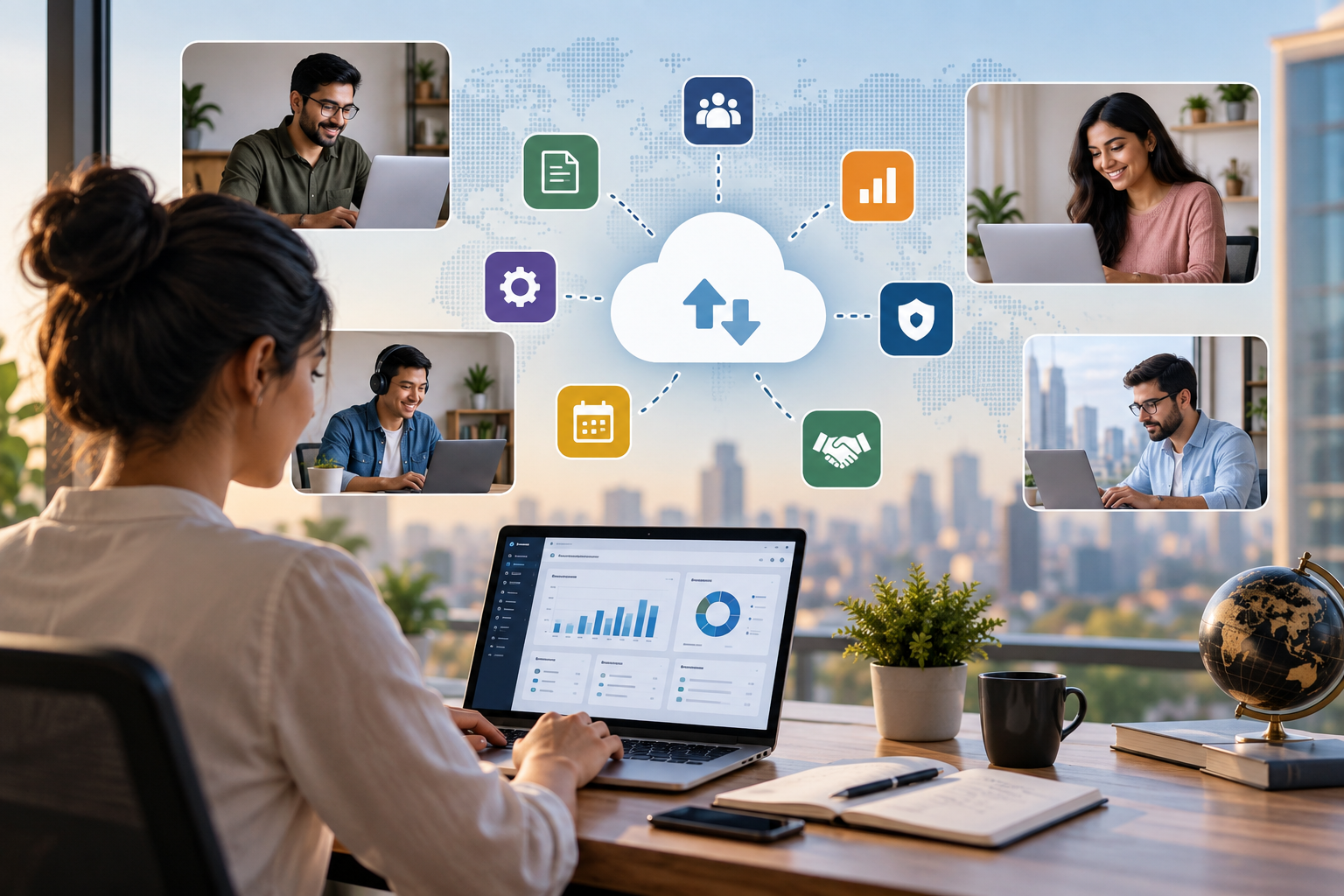 How Cloud-Based Business Software Supports Remote Operations 