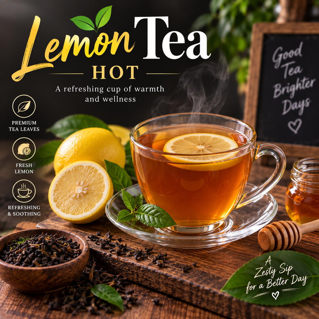LEMON TEA HOT