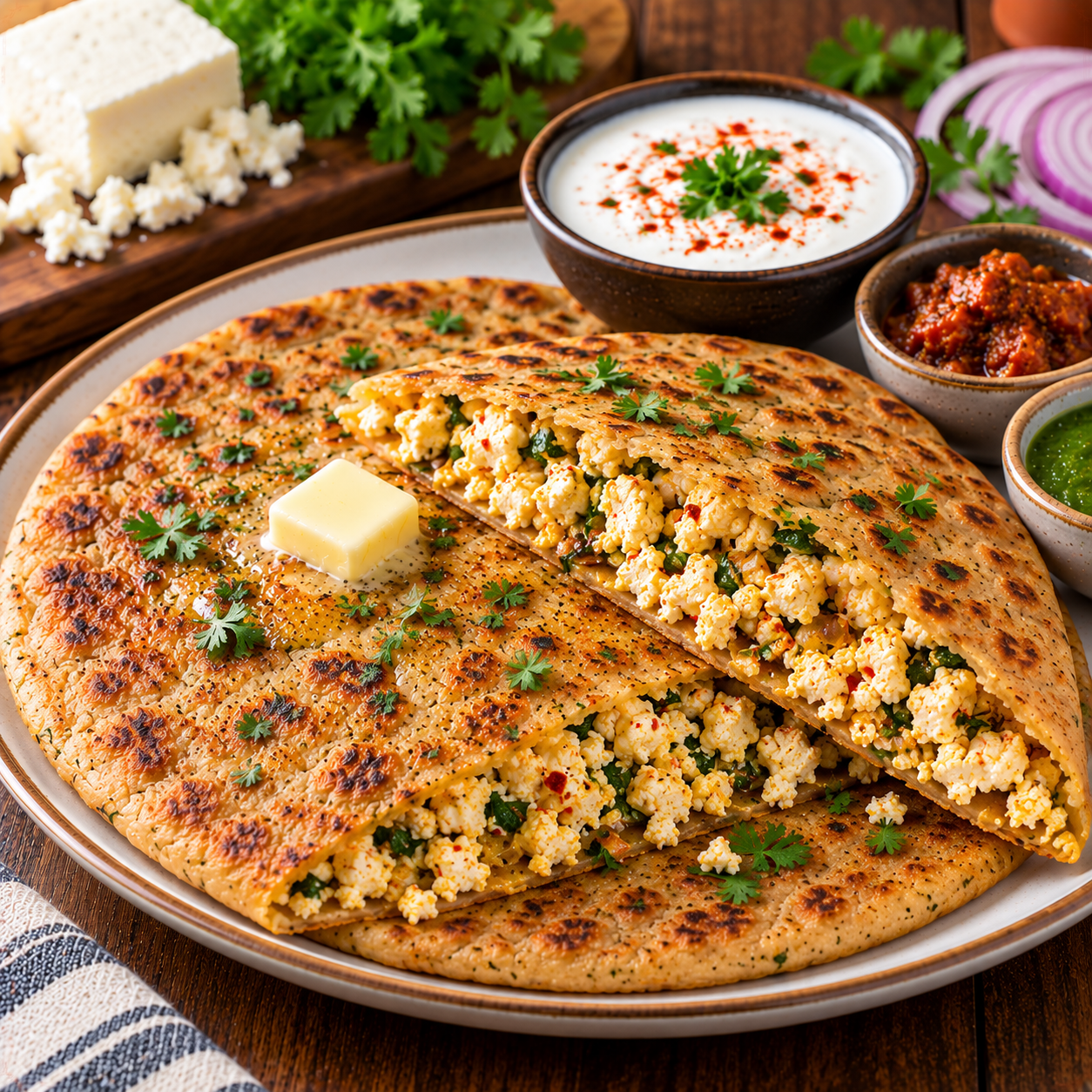 PANEER PARATHA