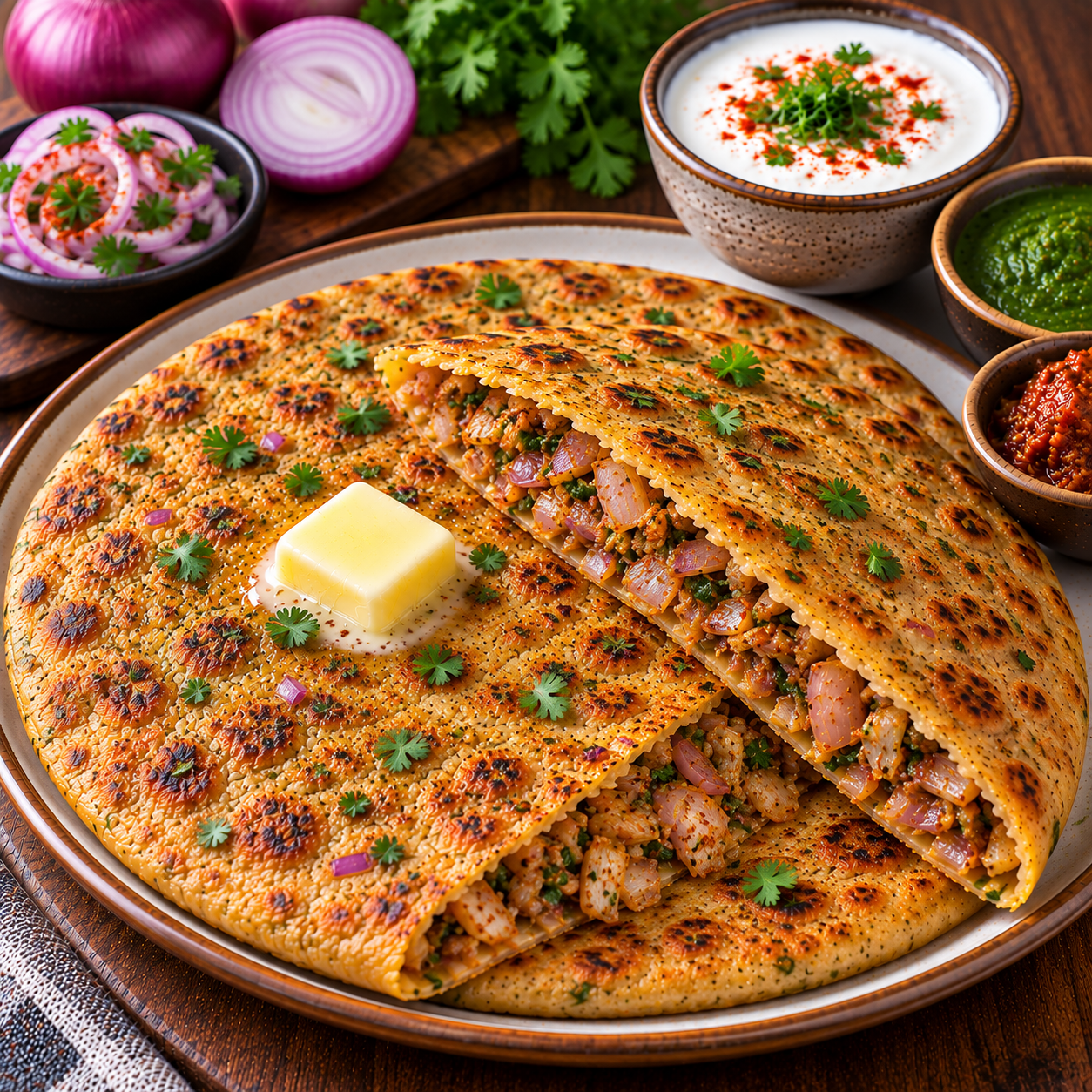 ONION PARATHA