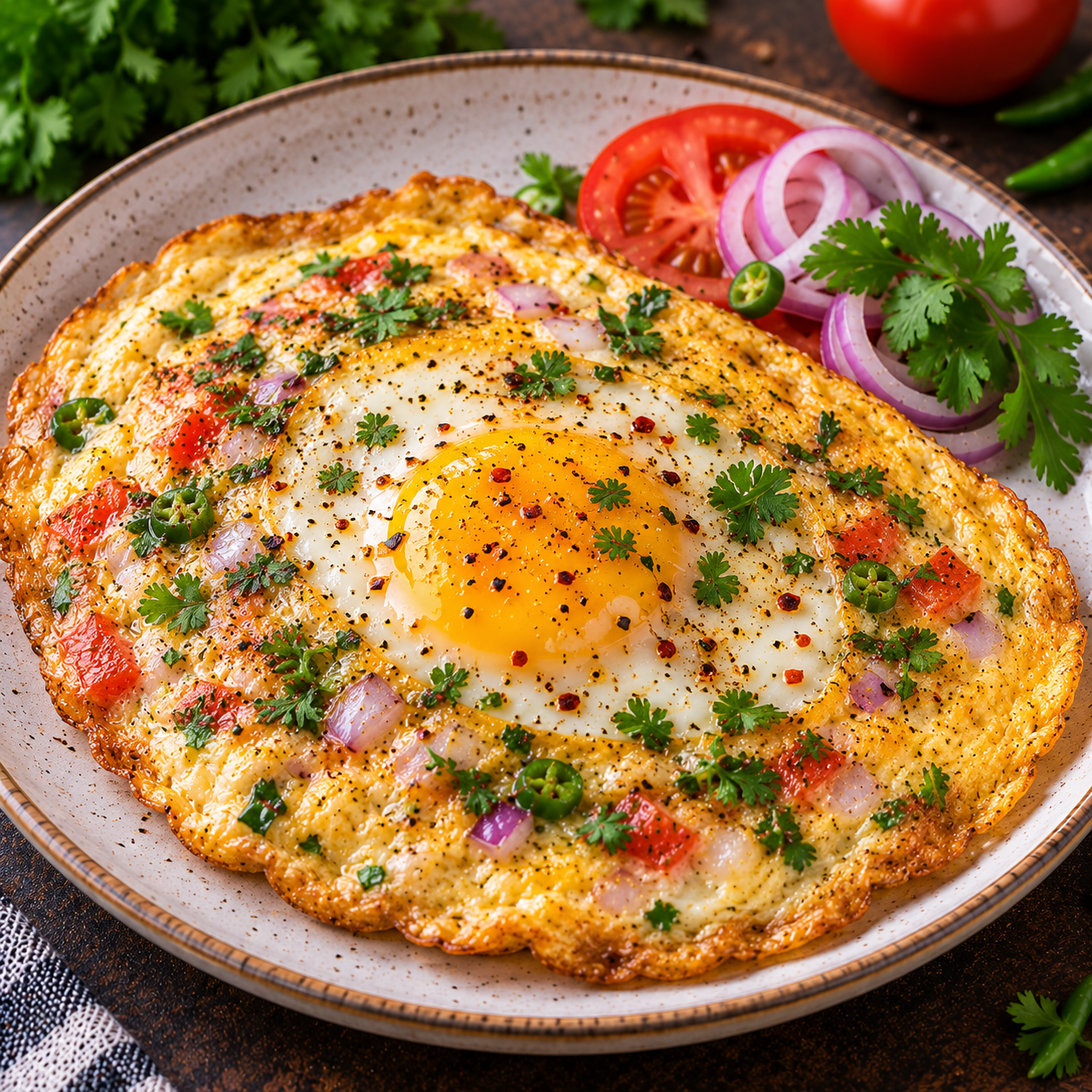 EGG HALF FRY OMELETTE