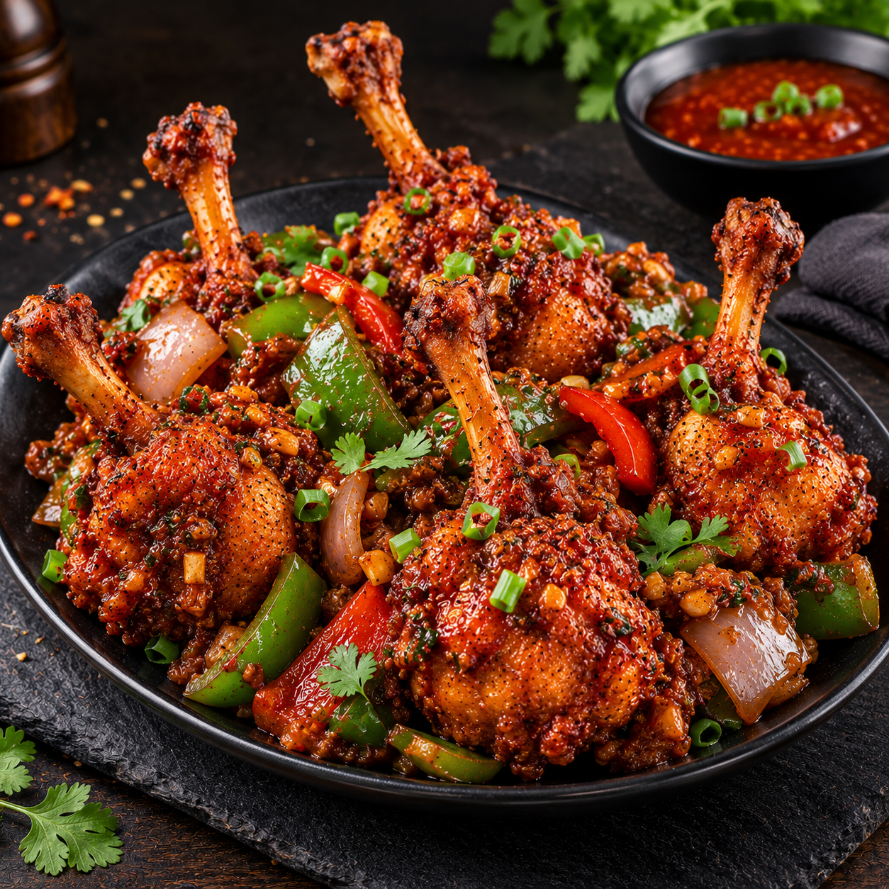 CHICKEN LOLLIPOP MASALA