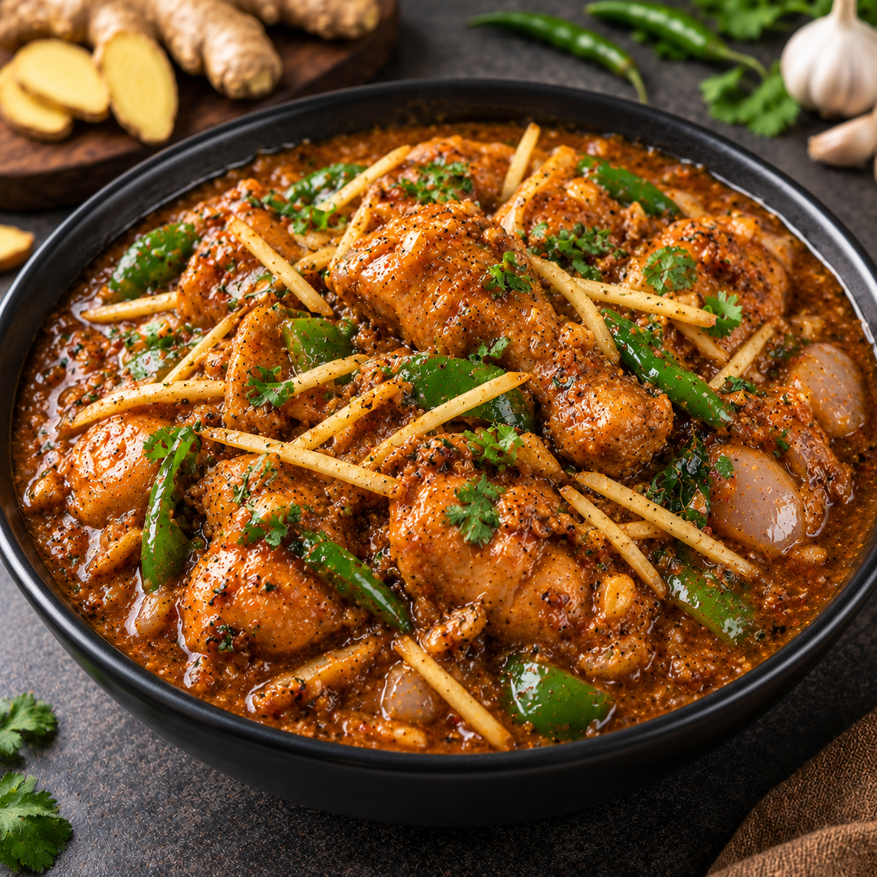 CHICKEN GINGER GRAVY