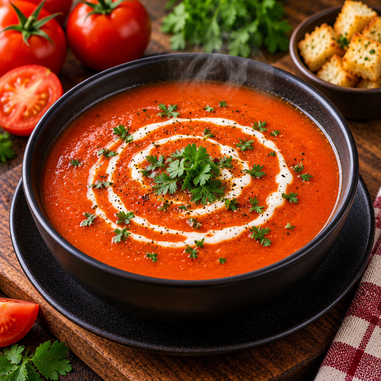 TOMATO SOUP (VEG)