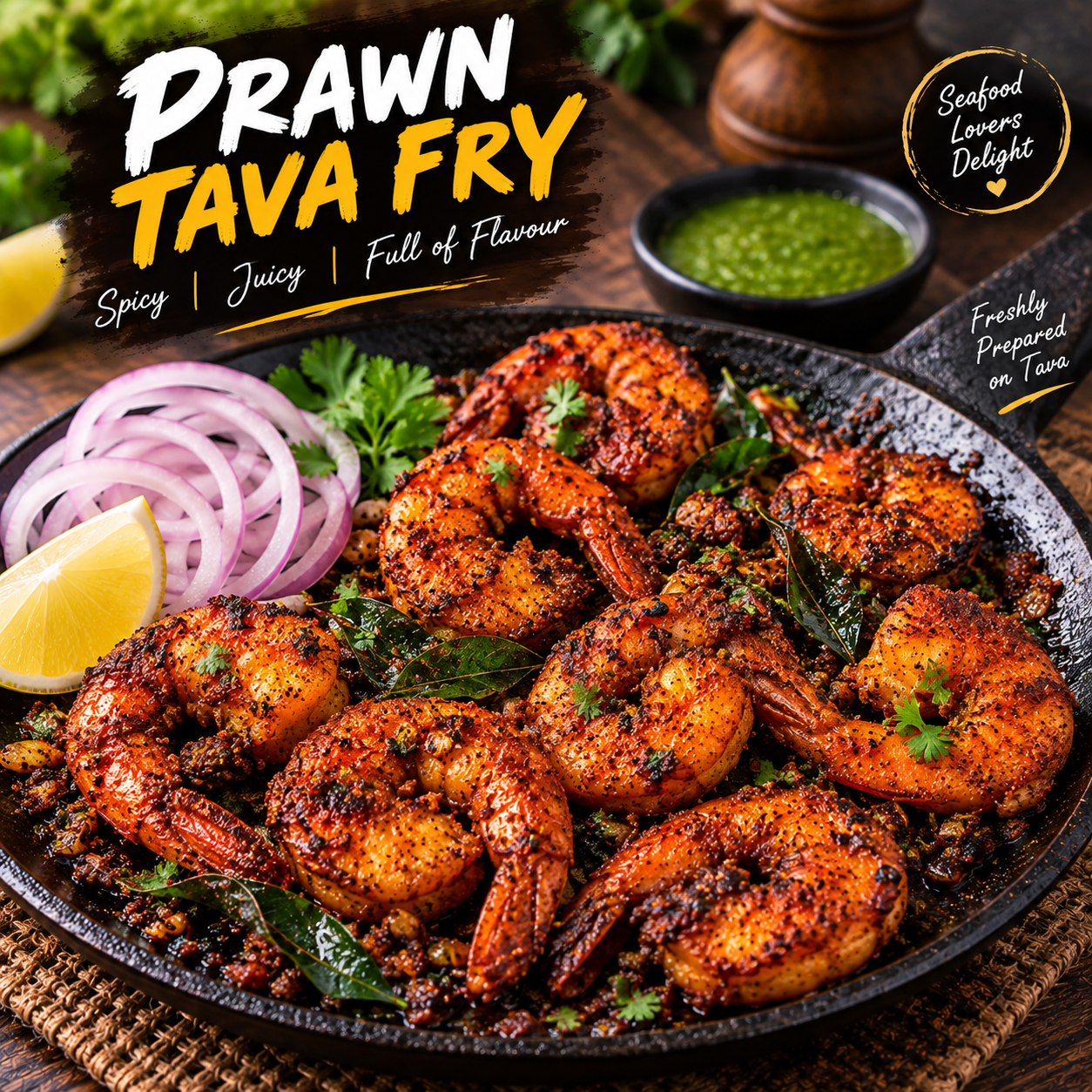 PRAWN TAVA FRY