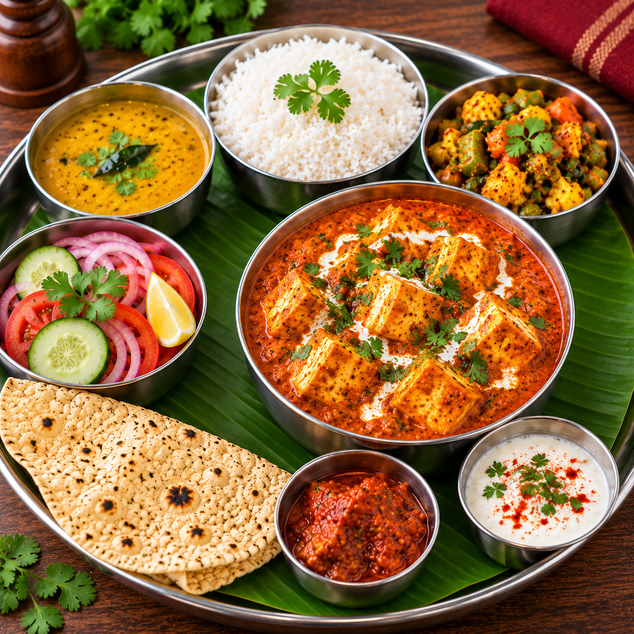 PANEER THALI