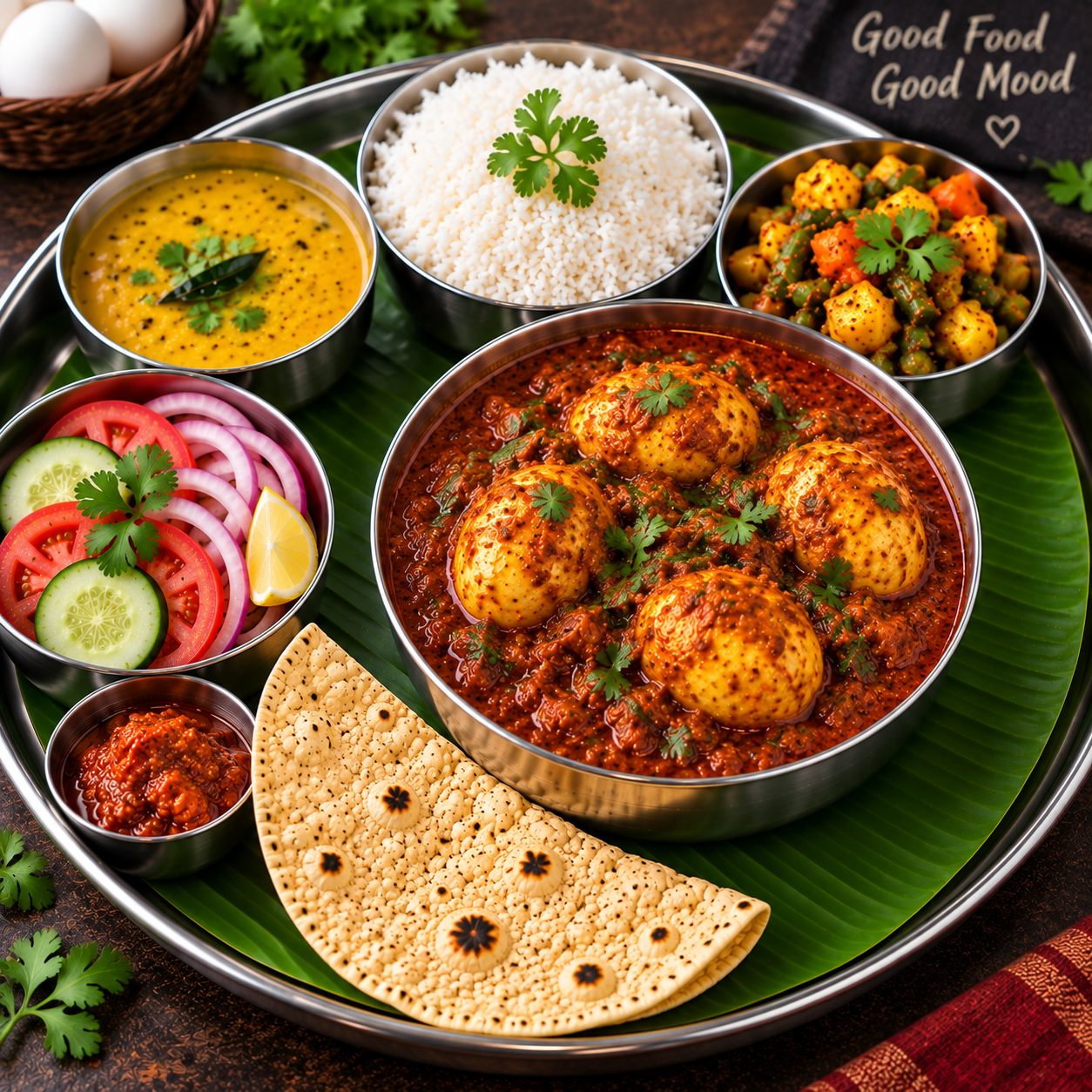 EGG THALI
