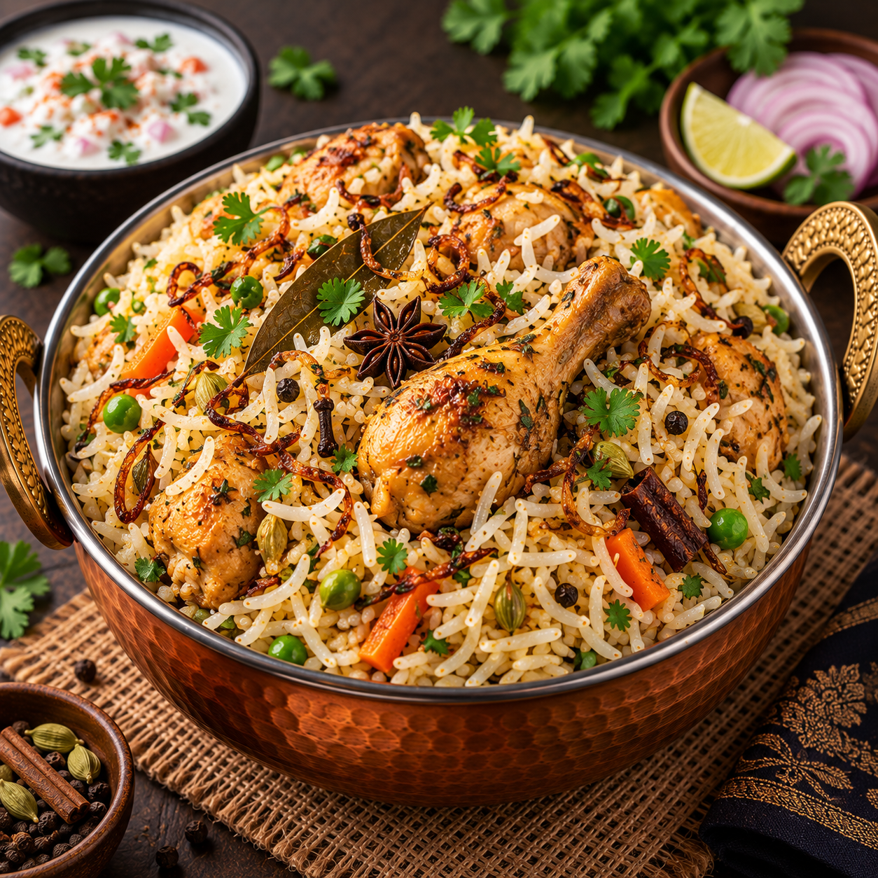 CHICKEN PULAO