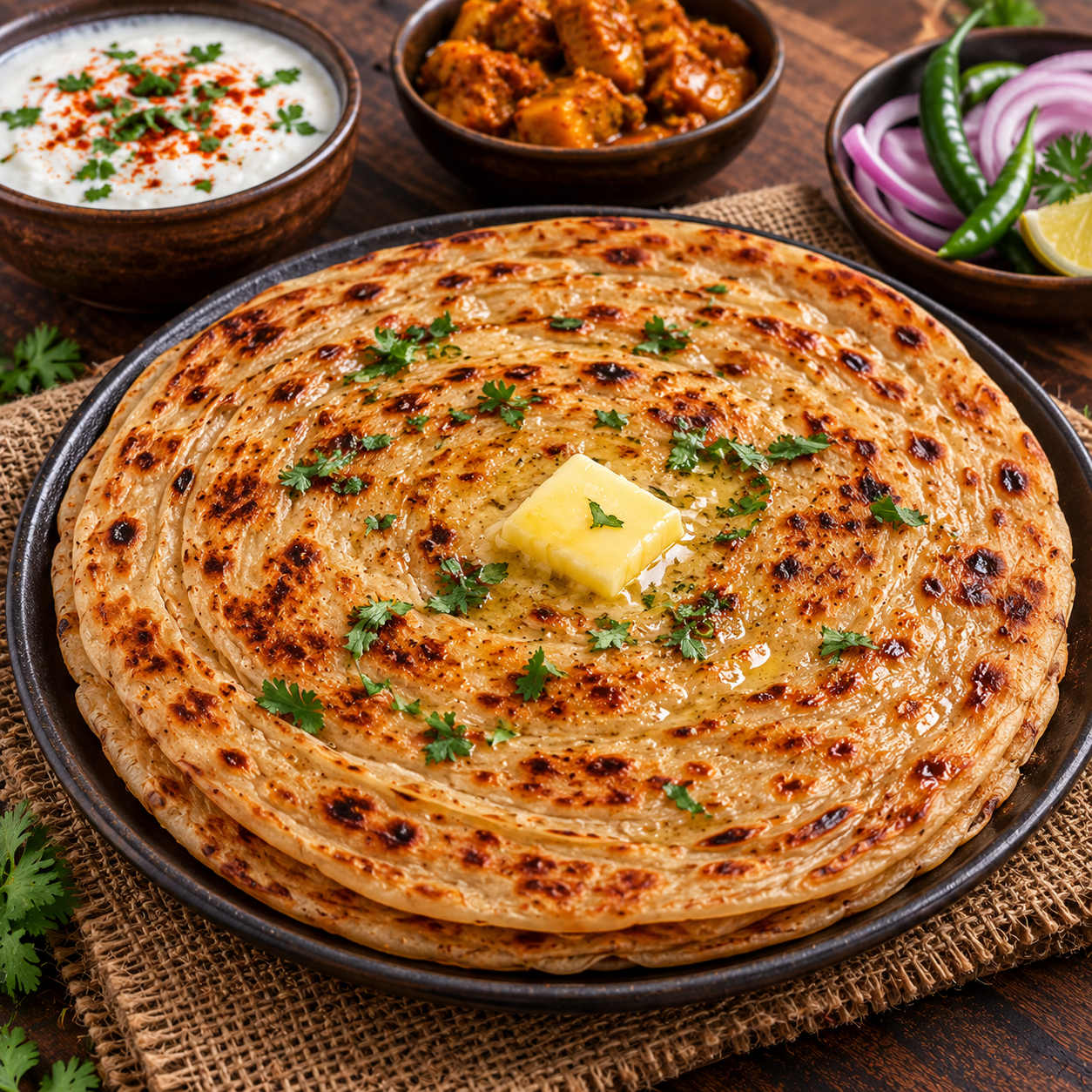 BUTTER PARATHA