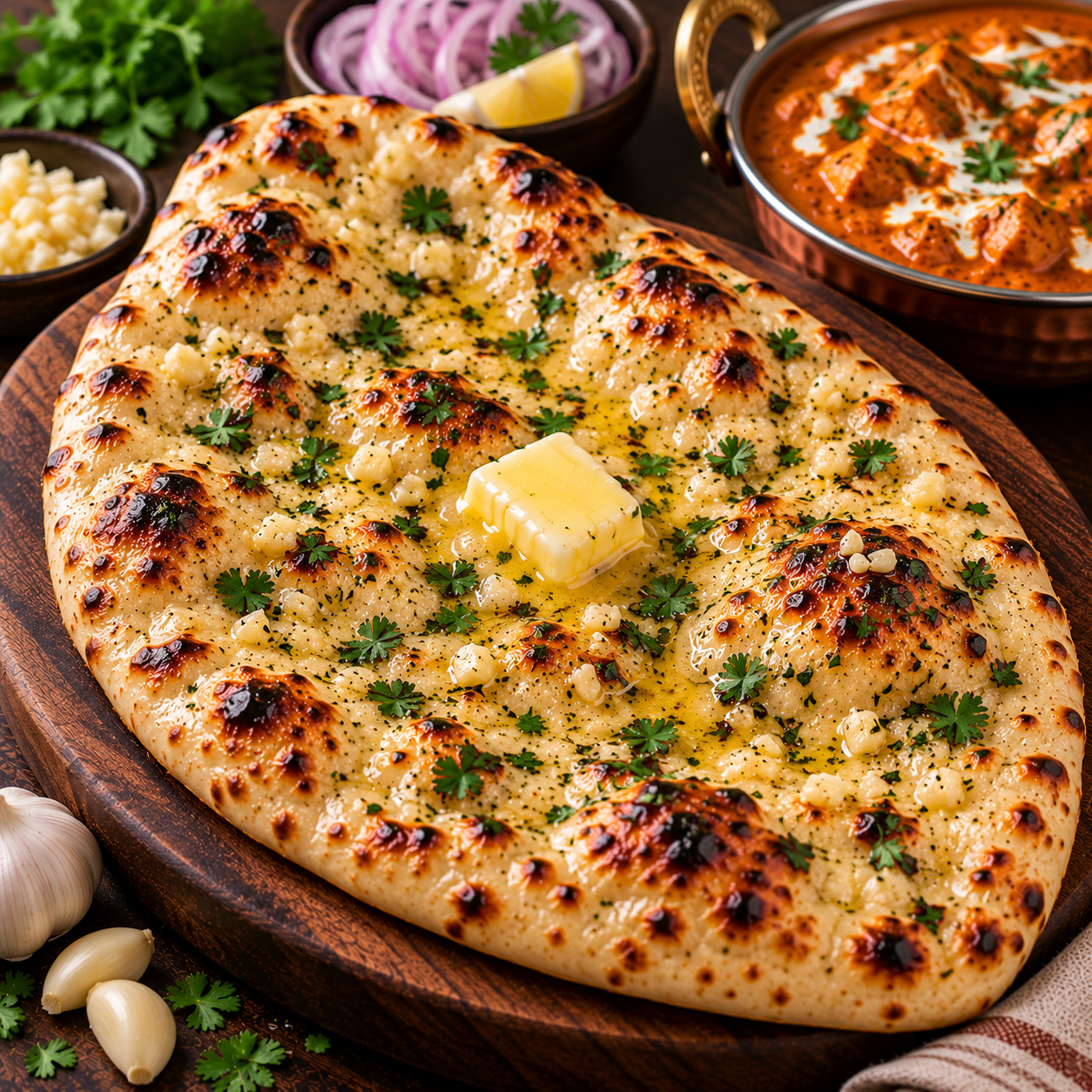 BUTTER GARLIC NAAN
