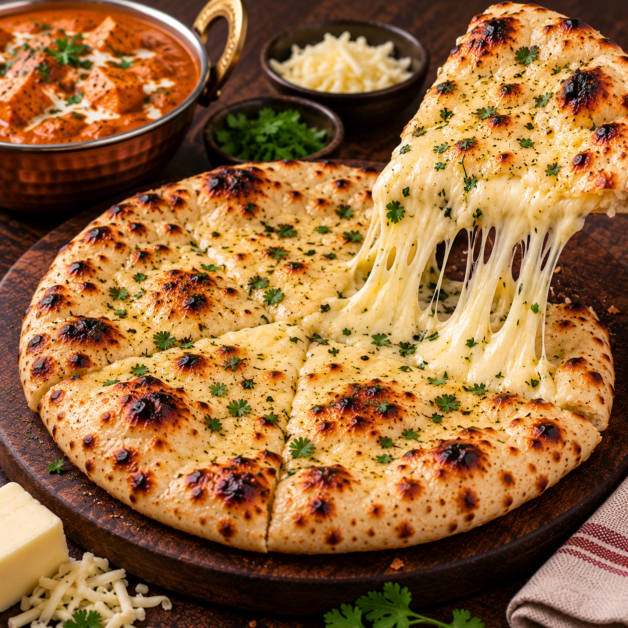 CHEESE NAAN