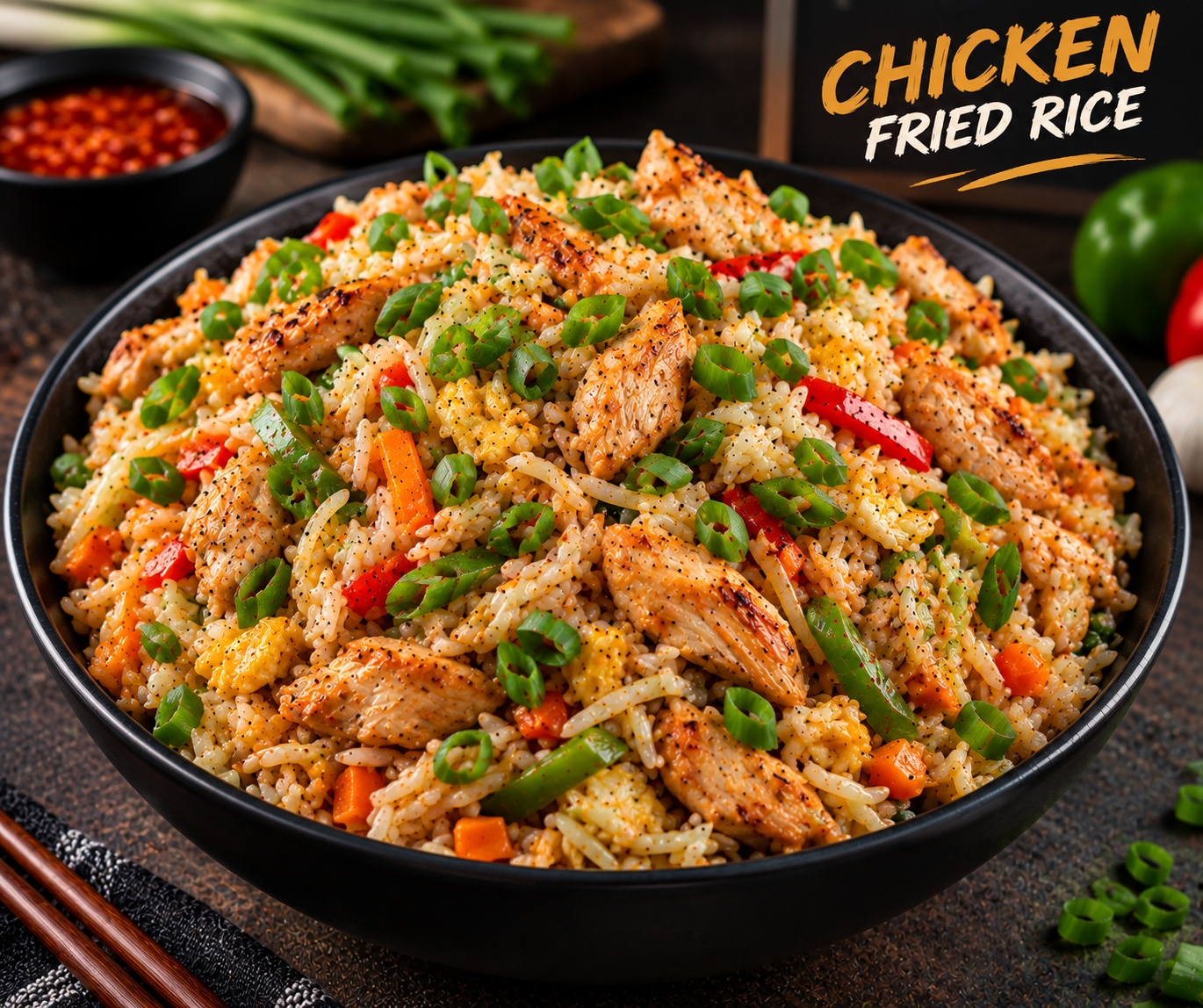 CHICKEN FRIED RICE