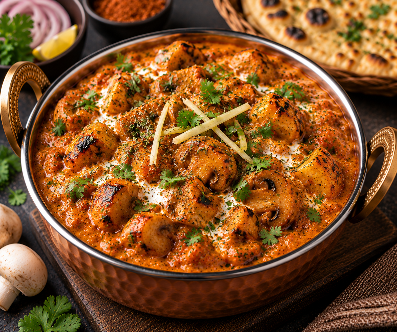MUSHROOM TIKKA MASALA