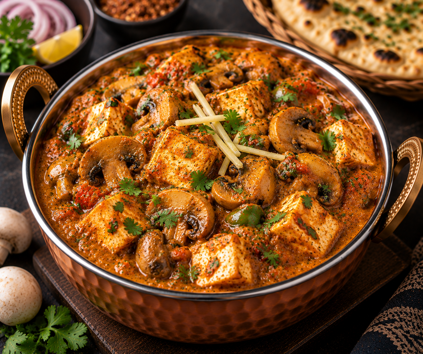MUSHROOM PANEER