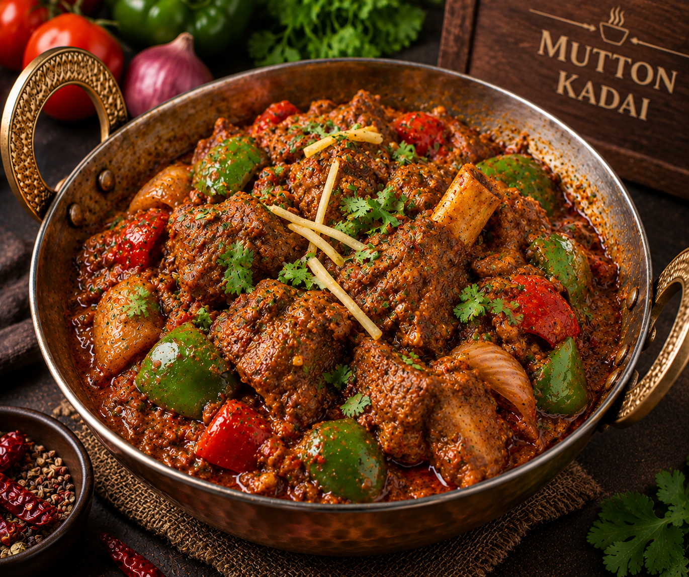 MUTTON KADAI