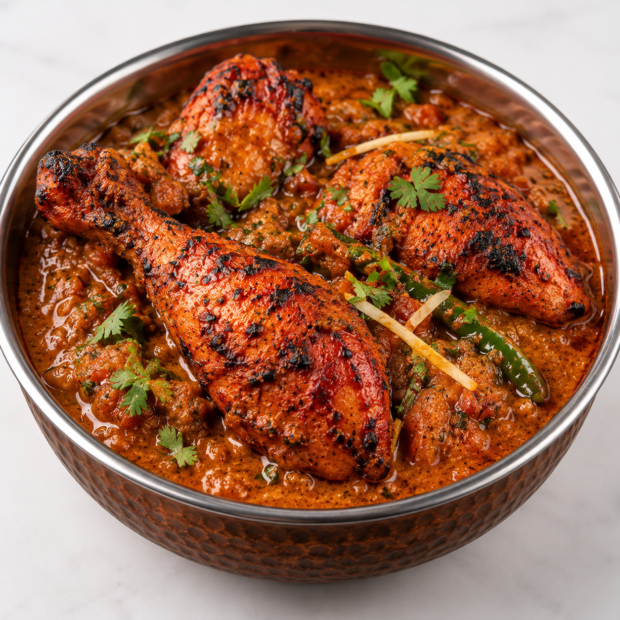 CHICKEN TANDOORI HALF GRAVY