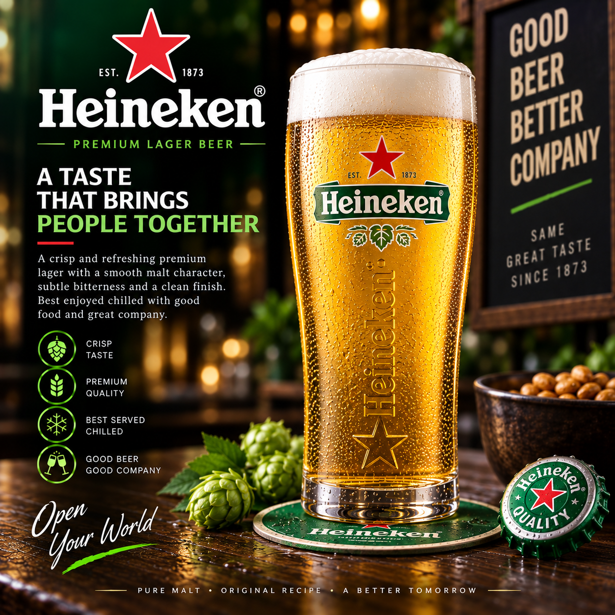 HEINEKEN(PINT)