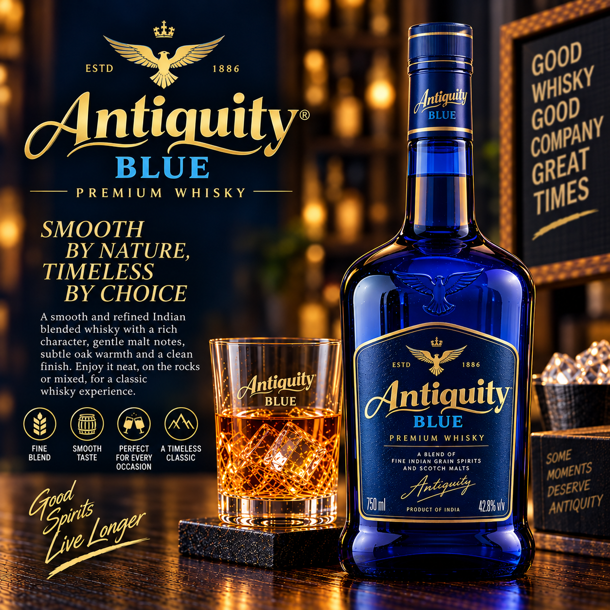 ANTIQUITY BLUE