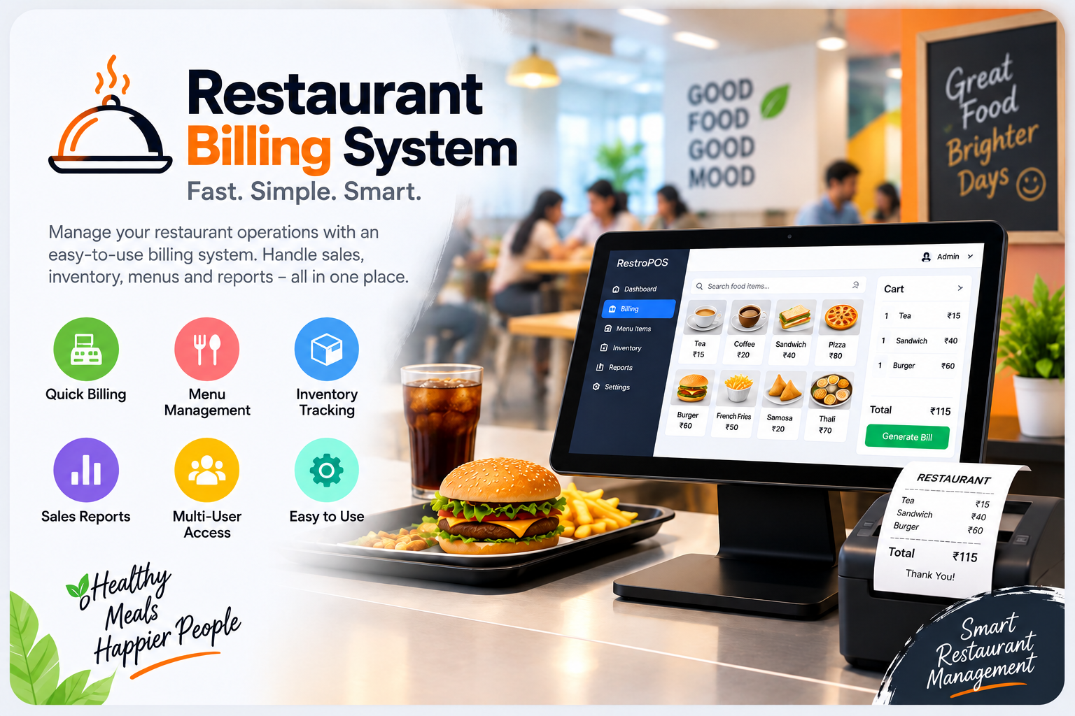 Restaurant Billing System